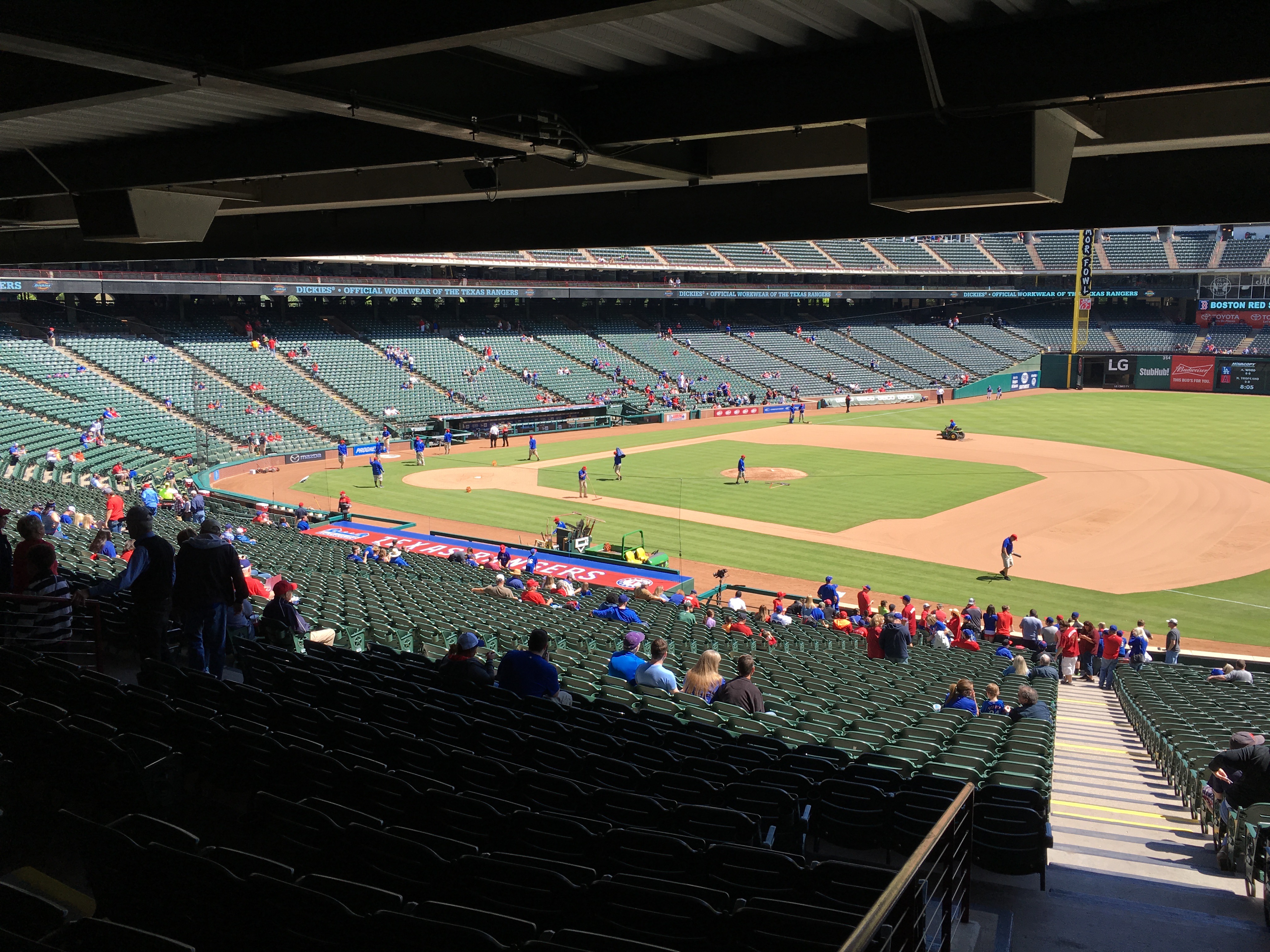 Texas Rangers Seating Chart With Row Numbers