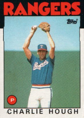  1982 Donruss Baseball #447 Charlie Hough Texas Rangers