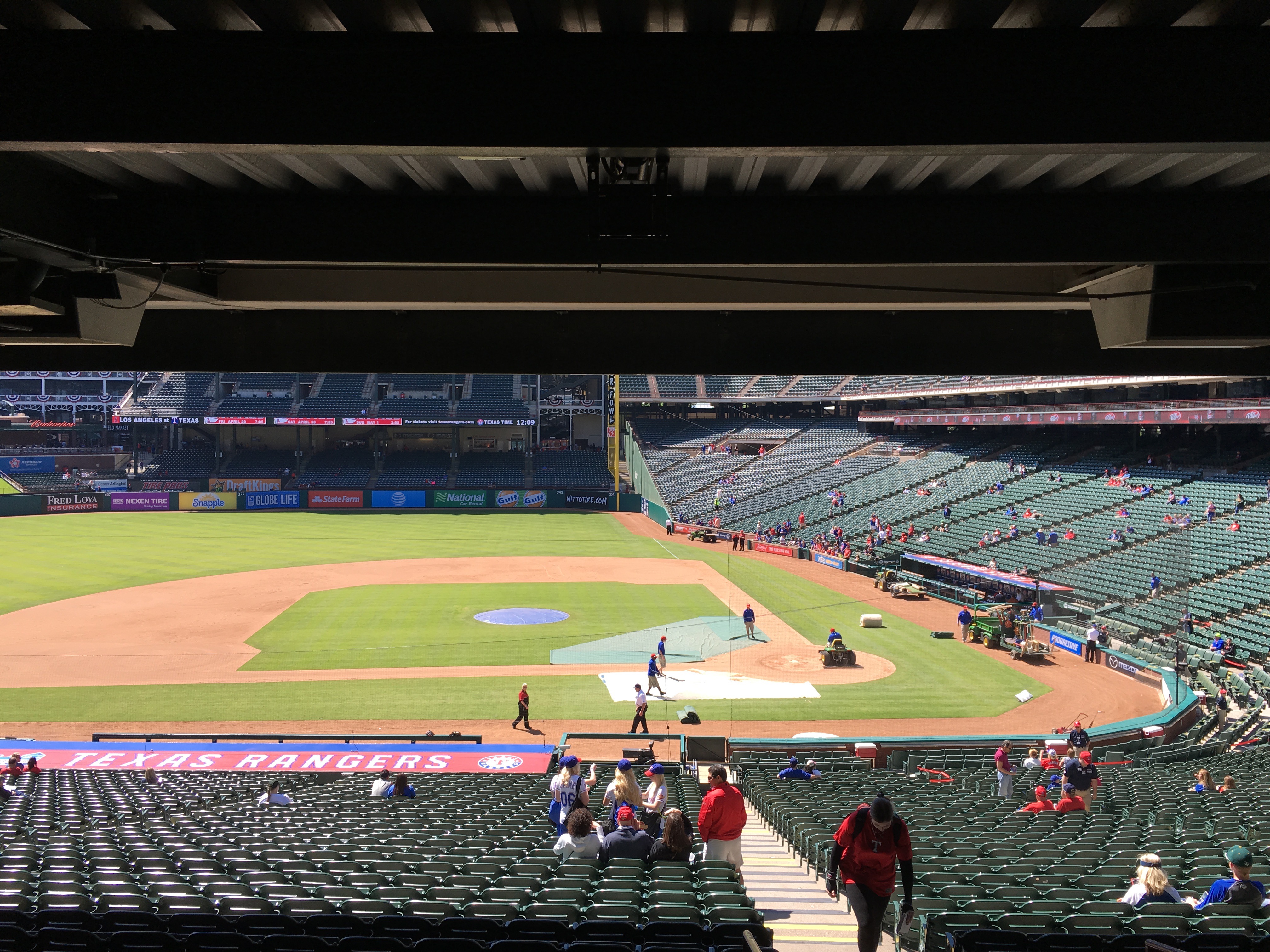 Section 121 at Globe Life Field 