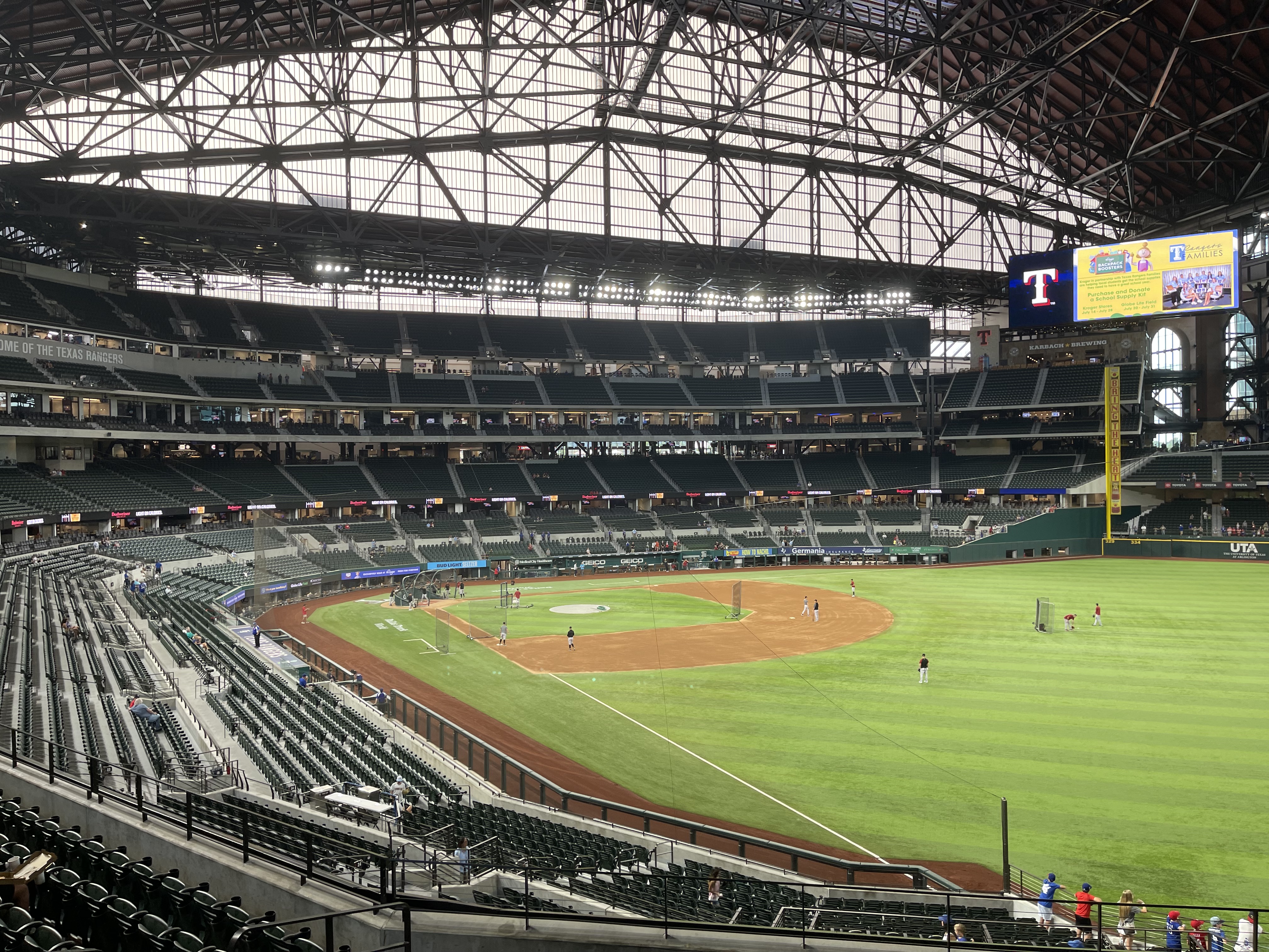 Section 6 at Globe Life Field 