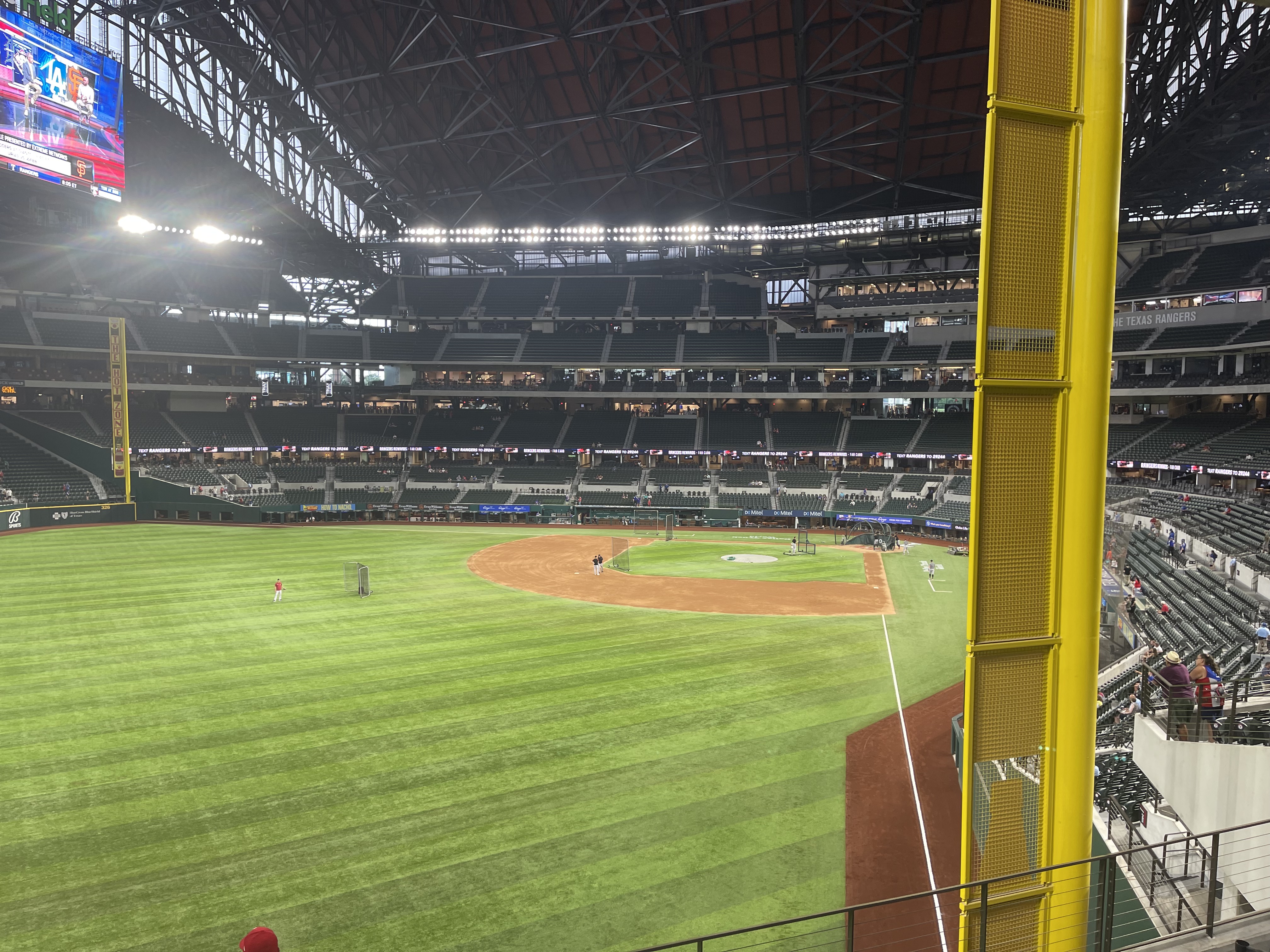 Section 128 at Globe Life Field 