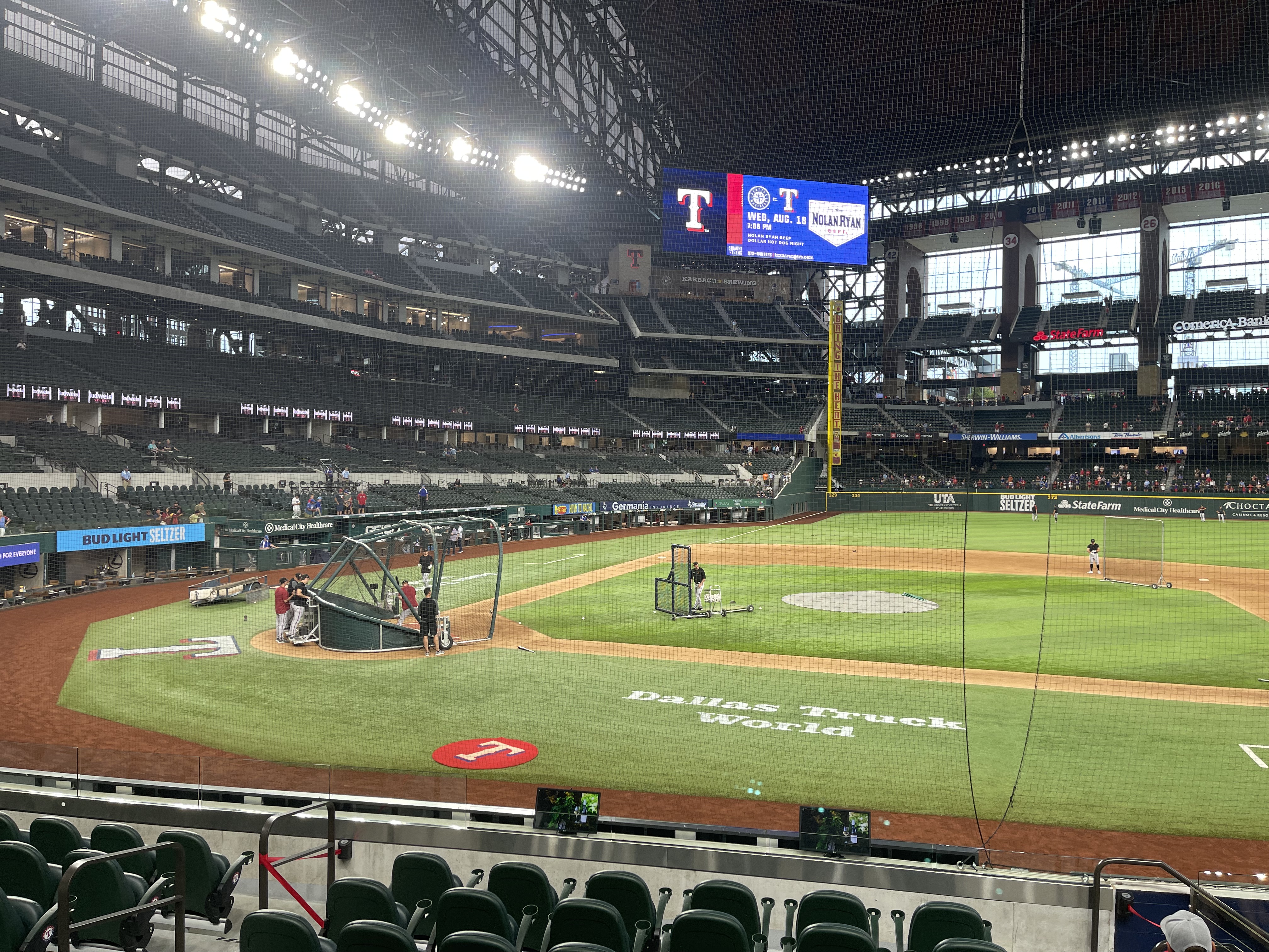 Globe Life Field Seating Map