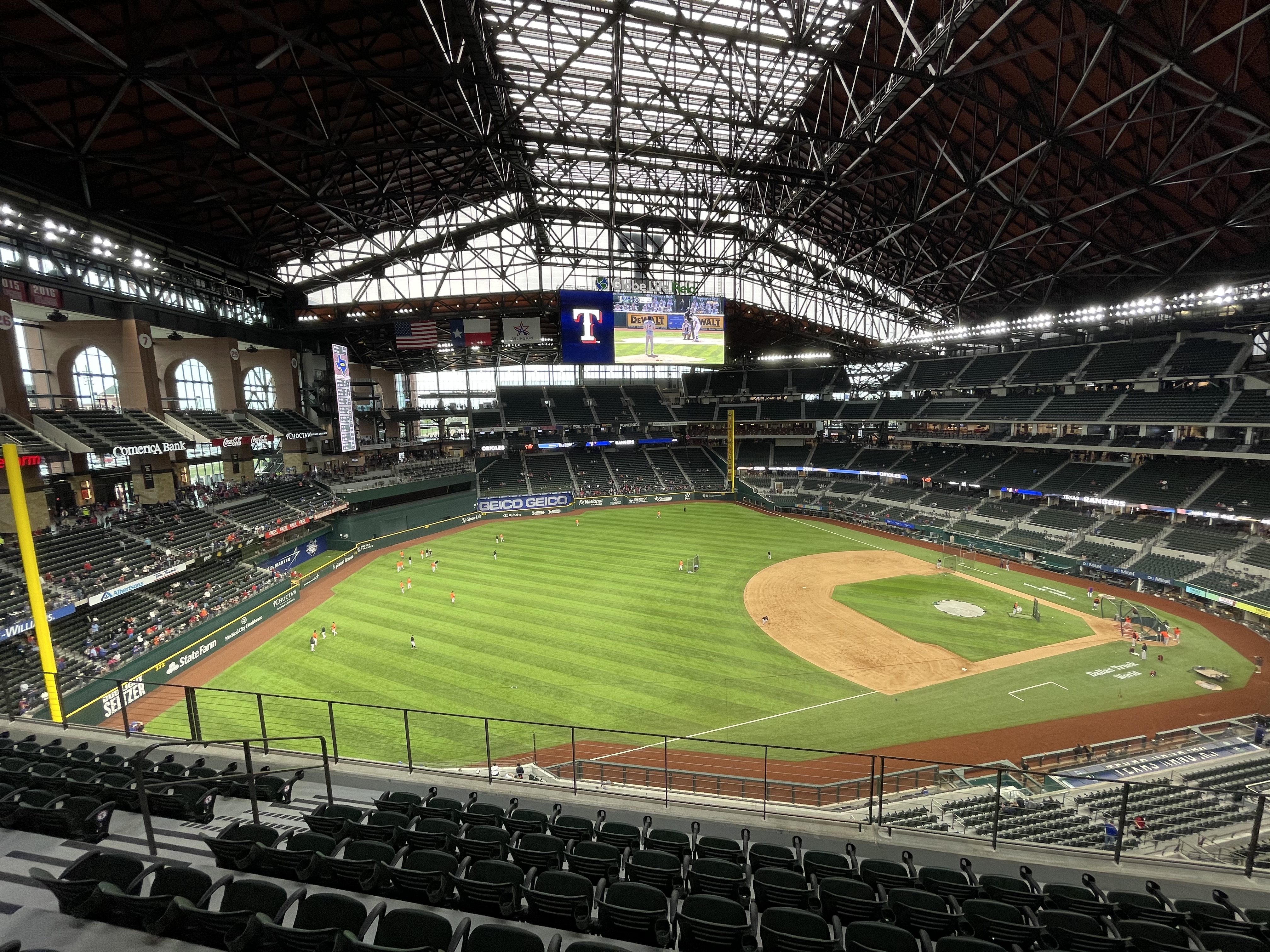 Section 201 at Globe Life Field 