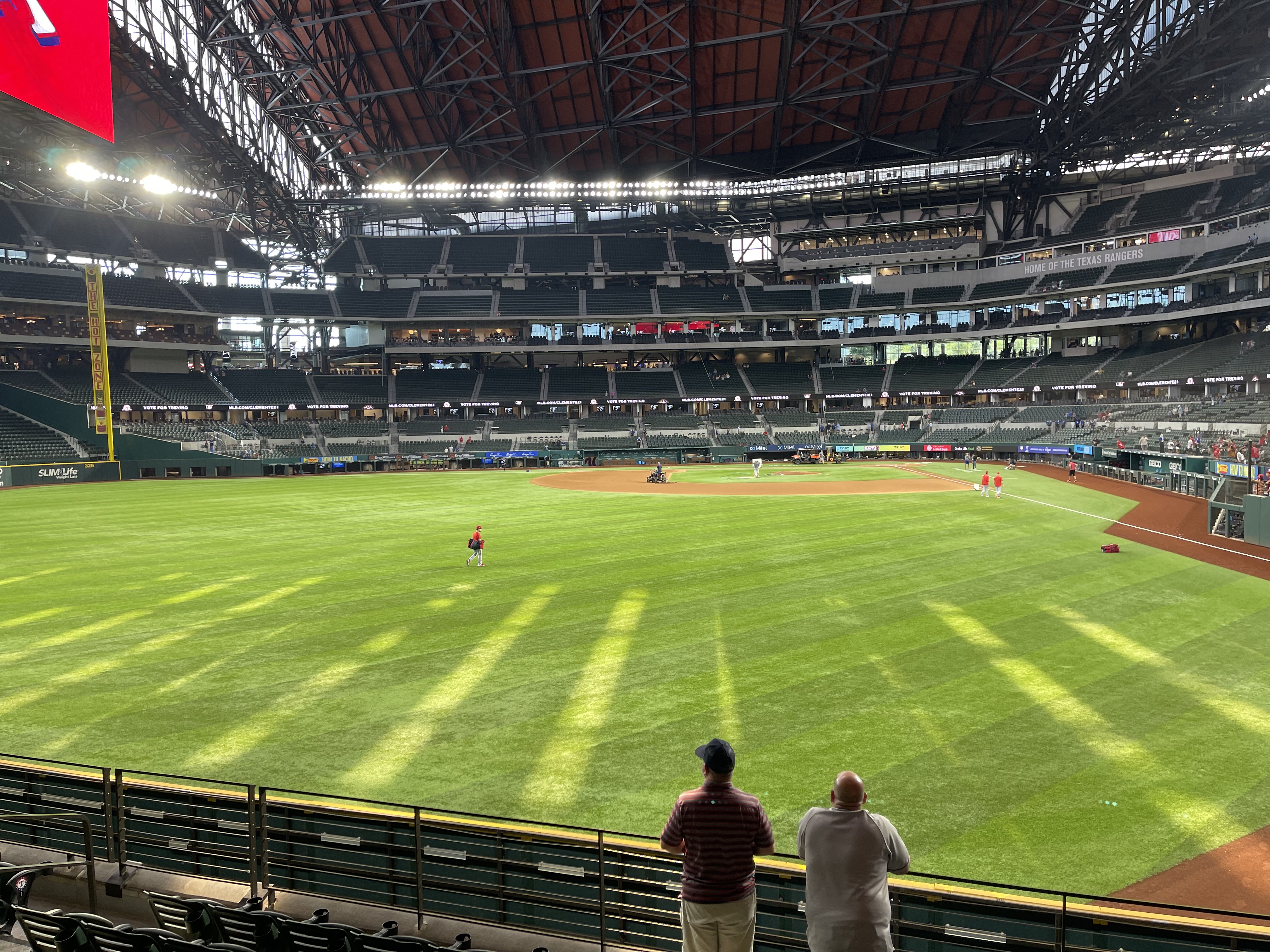 Globe Life Field, section 122, home of Texas Rangers, page 1